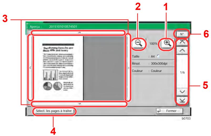 KYOCERA TASKALFA 3252CI - Aperçu des documents/vérification des détails du document - 1