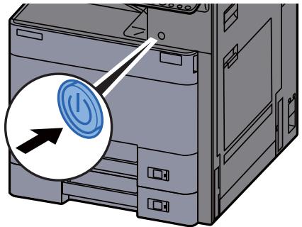 KYOCERA TASKALFA 3252CI - Mettre la machine sous tension. - 1