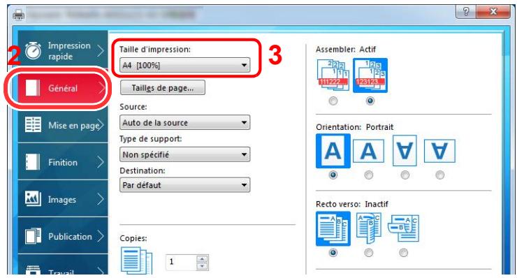KYOCERA TASKALFA 3252CI - Configurer les paramètres. - 2
