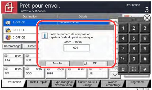 KYOCERA TASKALFA 3252CI - → Spécification de la destination (page 5-43) - 3