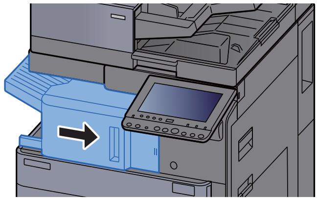 KYOCERA TASKALFA 6002I - Retirer le porte-cartouche d'agrafes. - 5