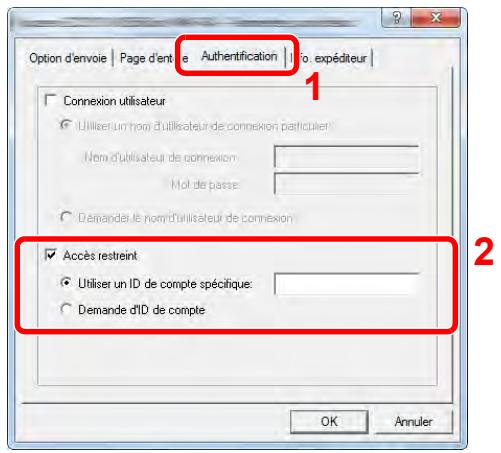 KYOCERA TASKALFA 6002I - Configurer les paramètres. - 1