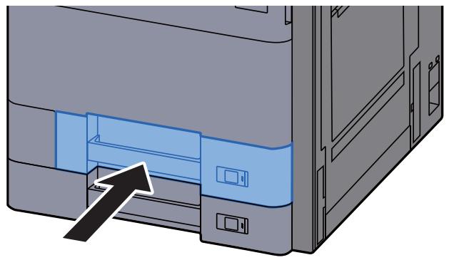 KYOCERA TASKALFA 6002I - Repousser doucement le magasin à l'intérieur. - 1