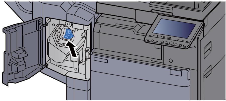 KYOCERA TASKALFA 6002I - Élimination des agrafes coincées dans le module de finition 1000 feuilles - 11