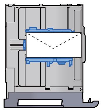 KYOCERA TASKALFA 6002I - Charger l'enveloppe avec la face à imprimer vers le haut. - 2