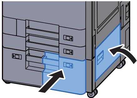 KYOCERA TASKALFA 6002I - Remetre le capot droit 2 et le magasin 3 en place. - 1