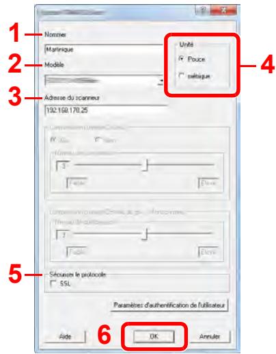 KYOCERA TASKALFA 6002I - Configurer le pilote TWAIN. - 1
