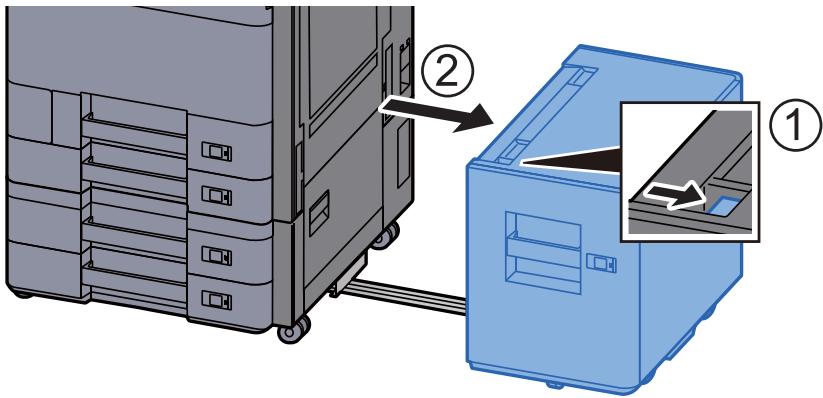 KYOCERA TASKALFA 6002I - Si le chargeur létal en option est installé, détacher le chargeur létal. - 1