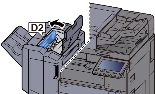 KYOCERA TASKALFA 6002I - Élimination des agrafes coincées dans le module de finition 1000 feuilles - 2