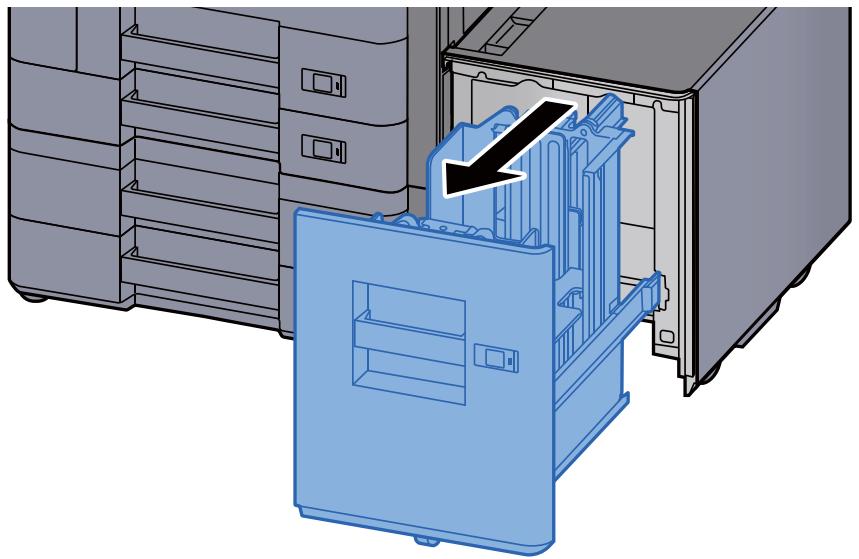 KYOCERA TASKALFA 6002I - Sortir entièrement le magasin de la machine. - 1