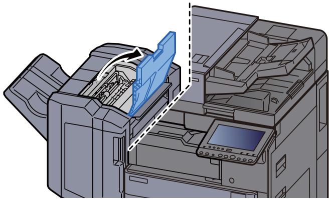 KYOCERA TASKALFA 6002I - Ouvrir le capot supérieur du module de finition. - 1