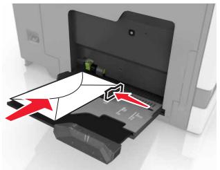 LEXMARK CS521DN - Chargement du chargeur multifonction - 5