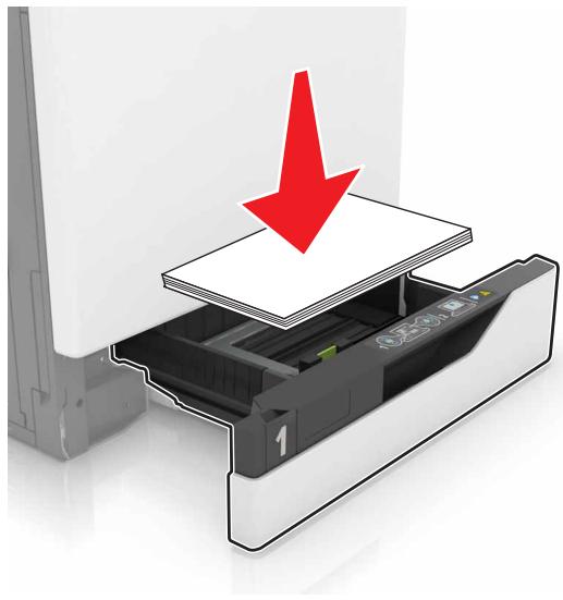 LEXMARK CS521DN - Chargez le papier correctement - 2