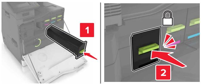 LEXMARK CS521DN - Remplacement d'une cartouche de toner - 2