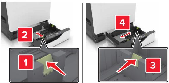 LEXMARK CS521DN - Chargement des tiroirs - 3