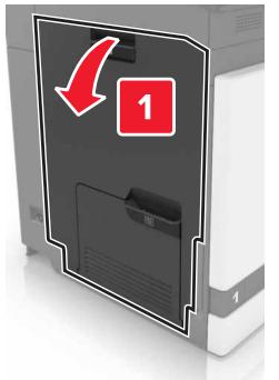 LEXMARK MB2338ADW - Bourrage de papier dans le chargeur multifonction - 3