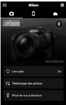 NIKON Z 50 - Z50 - Périphérique mobile : démarrez l'application snapbridge. - 1