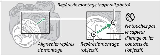 NIKON Z 50 - Z50 - Fixation d'un objectif - 2
