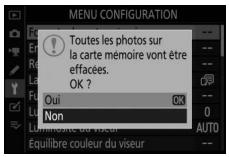 NIKON Z 50 - Z50 - Formater la carte mémoire - 1