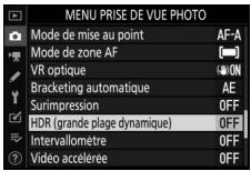 NIKON Z 50 - Z50 - Sélectionnez HDR (grande plage dynamique). - 1