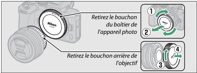 NIKON Z 50 - Z50 - Fixation d'un objectif - 1
