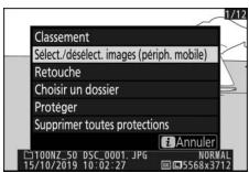 NIKON Z 50 - Z50 - Choisissez select./déselect/images. - 1