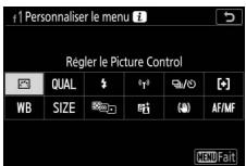 NIKON Z 50 - Z50 - Personnalisation du menu i - 2