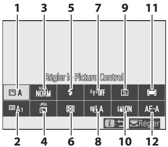 NIKON Z 50 - Z50 - Menu 1 du mode photo - 1