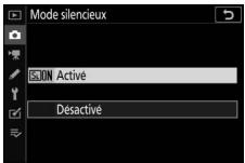NIKON Z 50 - Z50 - Mode silencieux - 1