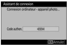 NIKON Z 50 - Z50 - Saisissez le code d'authentification. - 1