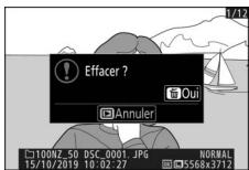 NIKON Z 50 - Z50 - Supprimez l'image. - 2