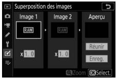 NIKON Z 50 - Z50 - Sélectionnez superposition des images. - 1
