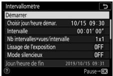 NIKON Z 50 - Z50 - Sélectionnez intervallomètre. - 2