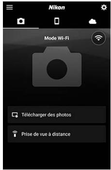 NIKON Z 50 - Z50 - Périphérique mobile : revenez à l'application snapbridge. - 1