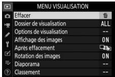 NIKON Z 50 - Z50 - Utilisation des menus - 6