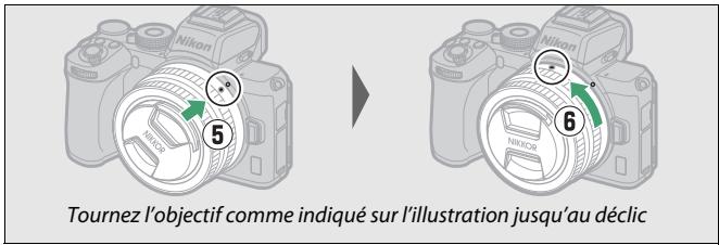 NIKON Z 50 - Z50 - Fixation d'un objectif - 3