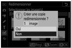 NIKON Z 50 - Z50 - Enregistrez les copies redimensionnées. - 1