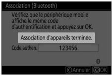 NIKON Z 50 - Z50 - Appareil photo/périphérique ios : suivez les instructions à l'écran. - 1