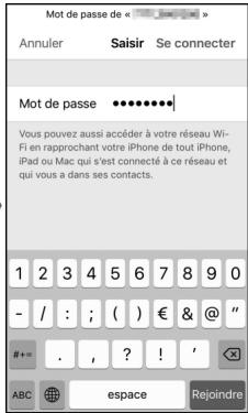 NIKON Z 50 - Z50 - Périphérique mobile : saisissez le SSID et le mot de passe de l'appareil photo. - 4