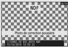 NIKON Z 50 - Z50 - Données de référence de correction de la poussière - 1