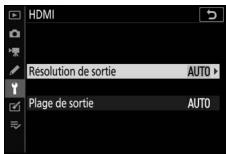 NIKON Z 50 - Z50 - Connexion à d'autres périphériques HDMI - 1