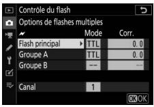 NIKON Z 50 - Z50 - Options de flashes multiples - 1
