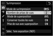 NIKON Z 50 - Z50 - Choisissez le nombre de prises de vues. - 1