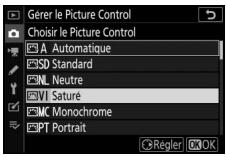 NIKON Z 50 - Z50 - Création de picture control personnalisés - 2