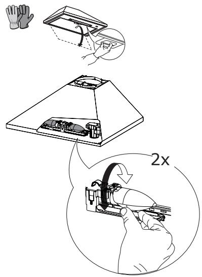 IKEA RYTMISK (703.893.42) - Remplacement des ampoules - 1