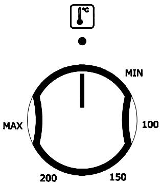°C MIN MAX 100 200 150