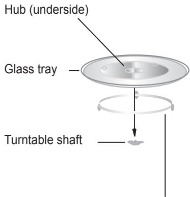 CANDY CMXG 20D W - Turntable Installation - 1