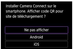 CANON EOS M100 - Sélectionnez [ajouter périph pour connexion] - 1