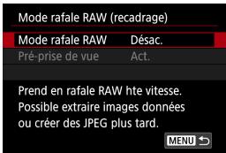 CANON EOS M100 - Mode rafale RAW - 2