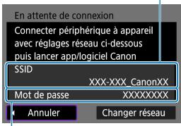 CANON EOS M100 - Sélectionnez [ajouter périph pour connexion] - 1